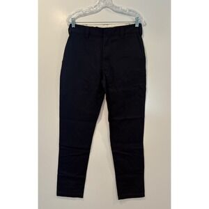 McNairy & Co. Men's 30x30 Navy Blue Droopy Drawers Organic Cotton Twill Pants‎
